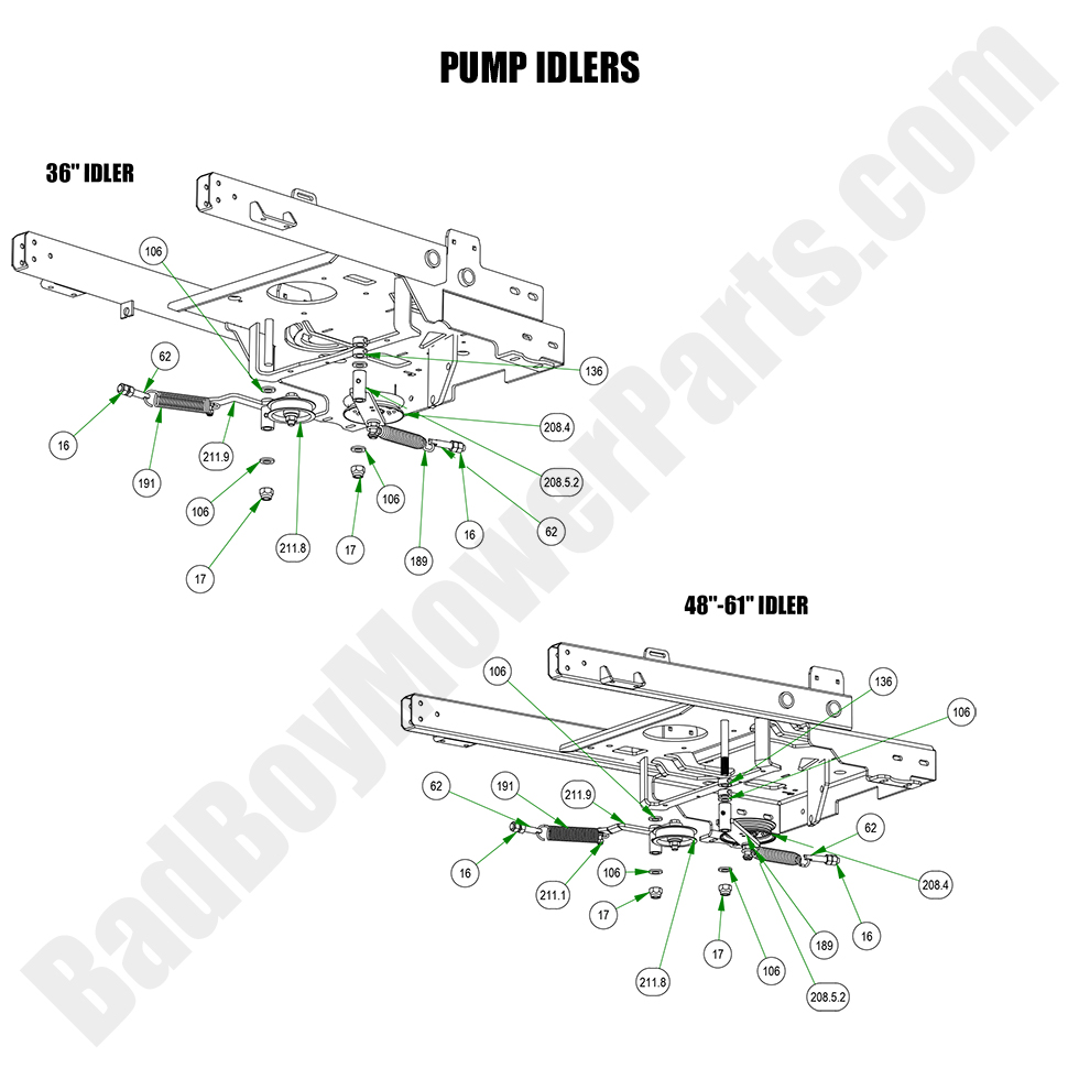 2023 Revolt - Pump Idlers